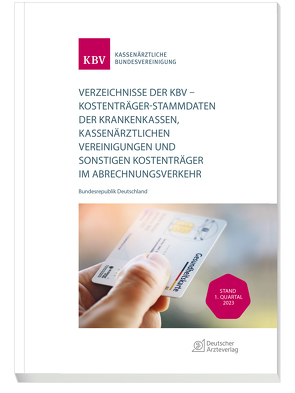 Verzeichnisse der KBV von Kassenärztliche Bundesvereinigung