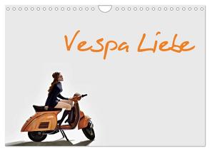 Vespa Liebe (Wandkalender 2024 DIN A4 quer), CALVENDO Monatskalender von by insideportugal,  (c)2022