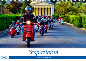 Vespazieren (Wandkalender 2023 DIN A2 quer) von Borghini,  Simone