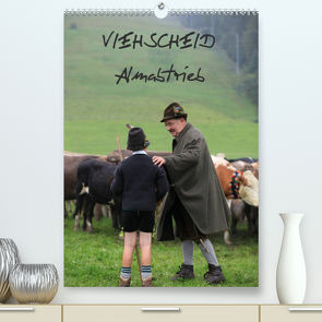 Viehscheid Almabtrieb (Premium, hochwertiger DIN A2 Wandkalender 2022, Kunstdruck in Hochglanz) von www.allg.eu