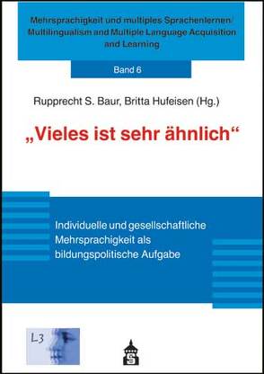 „Vieles ist sehr ähnlich“ von Baur,  Rupprecht S., Hufeisen,  Britta