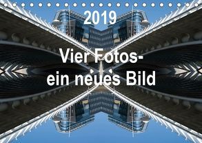 Vier Fotos – ein neues Bild (Tischkalender 2019 DIN A5 quer) von Kanis,  Rolf