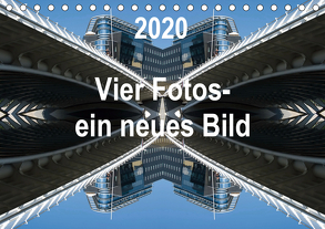 Vier Fotos – ein neues Bild (Tischkalender 2020 DIN A5 quer) von Kanis,  Rolf