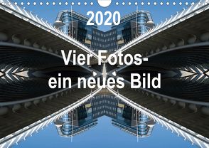 Vier Fotos – ein neues Bild (Wandkalender 2020 DIN A4 quer) von Kanis,  Rolf