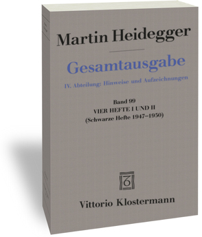 Vier Hefte I und II von Heidegger,  Martin, Trawny,  Peter