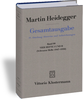 Vier Hefte I und II von Heidegger,  Martin, Trawny,  Peter