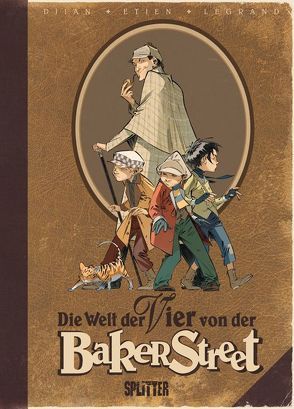 Die Welt der Vier von der Baker Street von Djian,  Jean B, Etien,  David, Legrand,  Olivier