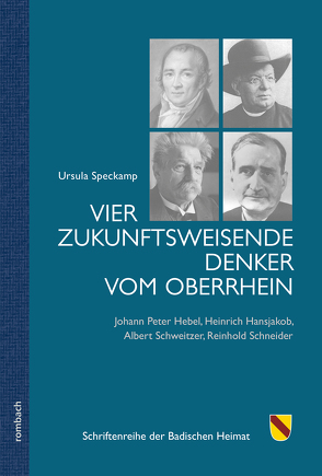 Vier zukunftsweisende Denker vom Oberrhein von Speckamp,  Ursula