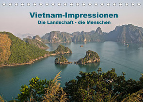 Vietnam Impressionen / Die Landschaft – die Menschen (Tischkalender 2022 DIN A5 quer) von Spiller,  Antonio