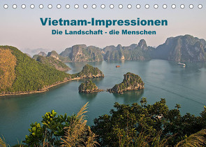 Vietnam Impressionen / Die Landschaft – die Menschen (Tischkalender 2023 DIN A5 quer) von Spiller,  Antonio