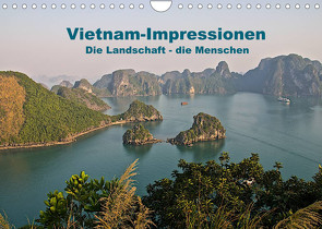 Vietnam Impressionen / Die Landschaft – die Menschen (Wandkalender 2022 DIN A4 quer) von Spiller,  Antonio