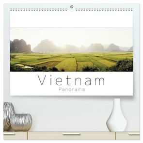 Vietnam Panorama (hochwertiger Premium Wandkalender 2024 DIN A2 quer), Kunstdruck in Hochglanz von visuell photography,  studio