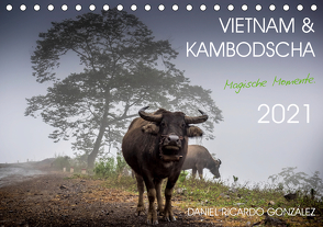 Vietnam und Kambodscha – Magische Momente. (Tischkalender 2021 DIN A5 quer) von Ricardo González Photography,  Daniel