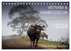 Vietnam und Kambodscha – Magische Momente. (Tischkalender 2024 DIN A5 quer), CALVENDO Monatskalender von Ricardo González Photography,  Daniel