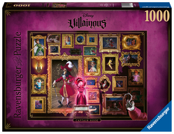 Ravensburger Puzzle 1000 Teile – Disney Villainous Captain Hook – Die beliebten Charaktere aus Peter Pan als Puzzle für Erwachsene und Kinder ab 14 Jahren