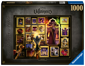 Ravensburger Puzzle 1000 Teile – Disney Villainous Jafar – Die beliebten Charaktere aus Aladdin als Puzzle für Erwachsene und Kinder ab 14 Jahren