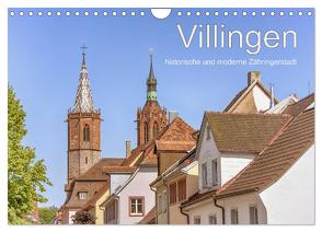 Villingen – historische und moderne Zähringerstadt (Wandkalender 2024 DIN A4 quer), CALVENDO Monatskalender von Brunner-Klaus,  Liselotte