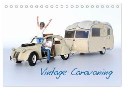Vintage Caravaning (Tischkalender 2024 DIN A5 quer), CALVENDO Monatskalender von Reinecke,  Herbert