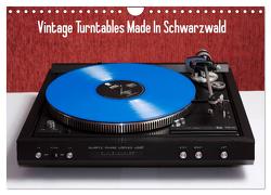 Vintage Turntables Made In Schwarzwald (Wandkalender 2024 DIN A4 quer), CALVENDO Monatskalender von Mueller,  Gerhard