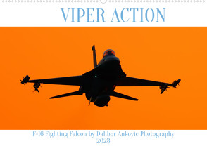 VIPER ACTION – F-16 FIGHTING FALCON (Wandkalender 2023 DIN A2 quer) von ANKOVIC,  DALIBOR