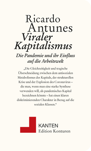 Viraler Kapitalismus von Riccardo,  Antunes