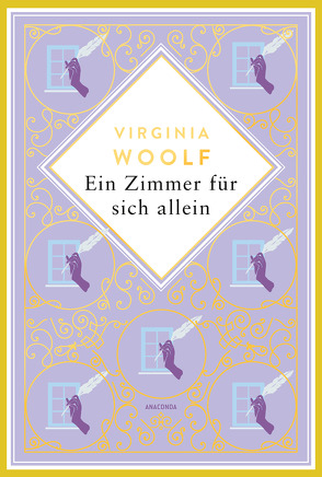 Virginia Woolf, Ein Zimmer für sich allein. Schmuckausgabe mit Goldprägung von Kröning,  Christel, Woolf,  Virginia