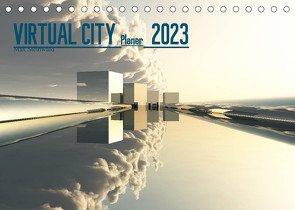 VIRTUAL CITY PLANER 2023 (Tischkalender 2023 DIN A5 quer) von Steinwald,  Max