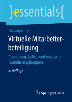 Virtuelle Mitarbeiterbeteiligung von Hahn,  Christopher