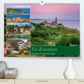 Vis Kroatien – Romantische Insel der Adria (Premium, hochwertiger DIN A2 Wandkalender 2023, Kunstdruck in Hochglanz) von Kruse,  Joana