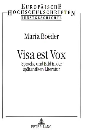 Visa est Vox von von Kerssenbrock-Krosigk,  Maria