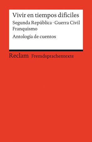 Vivir en tiempos difíciles von Mai,  Renate