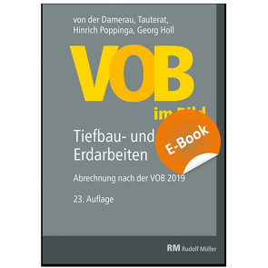 VOB im Bild – Tiefbau- und Erdarbeiten – E-Book (PDF) von Holl,  Georg, Poppinga,  Hinrich