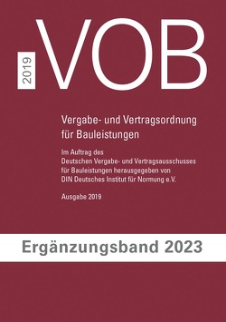 VOB Vergabe- und Vertragsordnung für Bauleistungen