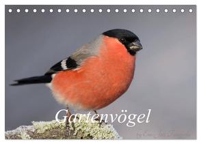 Vögel aus dem Garten (Tischkalender 2024 DIN A5 quer), CALVENDO Monatskalender von Fotografie,  Em-Jott