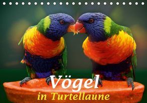 Vögel in Turtellaune (Tischkalender 2019 DIN A5 quer) von Brunner-Klaus,  Liselotte