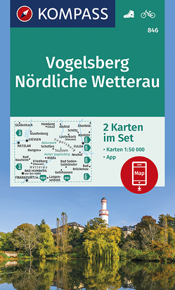 KOMPASS Wanderkarte Vogelsberg, Nördliche Wetterau von KOMPASS-Karten GmbH