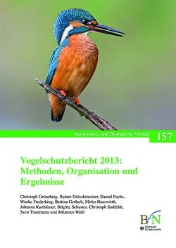 Vogelschutzbericht 2013: Methoden, Organisation und Ergebnisse von Bundesamt für Naturschutz, Dröschmeister,  Rainer, Frederking,  Wenke, Fuchs,  Daniel, Gerlach,  Bettina, Grüneberg,  Christoph, Hauswirth,  Mirko, Karthenhäuser,  Johanna, Schuster,  Brigitte, Sudfeldt,  Christoph, Trautmann,  Sven, Wahl,  Johannes