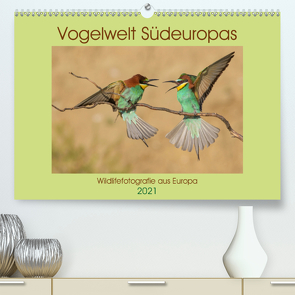 Vogelwelt Südeuropas (Premium, hochwertiger DIN A2 Wandkalender 2021, Kunstdruck in Hochglanz) von Jürgens,  Olaf