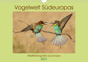 Vogelwelt Südeuropas (Wandkalender 2021 DIN A4 quer) von Jürgens,  Olaf