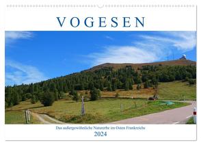 Vogesen – Das außergewöhnliche Naturerbe im Osten Frankreichs (Wandkalender 2024 DIN A2 quer), CALVENDO Monatskalender von Behner,  Markus