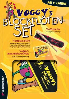 Voggy’s Blockflöten-Set von Holtz,  Martina