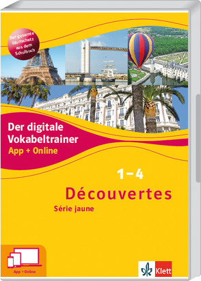 Vokabeltrainer Découvertes 1-4 Série jaune