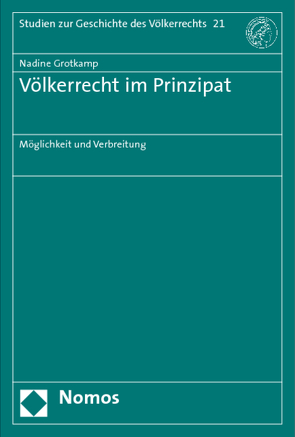 Völkerrecht im Prinzipat von Grotkamp,  Nadine