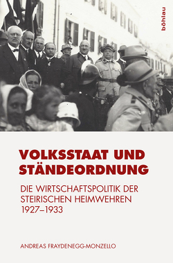 Volksstaat und Ständeordnung von Fraydenegg-Monzello,  Andreas