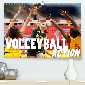 Volleyball Action (Premium, hochwertiger DIN A2 Wandkalender 2021, Kunstdruck in Hochglanz) von Robert,  Boris