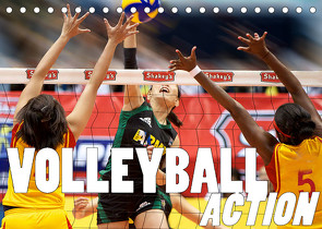 Volleyball Action (Tischkalender 2022 DIN A5 quer) von Robert,  Boris