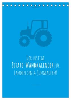 vollgeherzt: landgötter – Der lustige Zitate-Wandkalender für Landhelden und Jungbauern! (Tischkalender 2024 DIN A5 hoch), CALVENDO Monatskalender von Vollgeherzt,  Leo