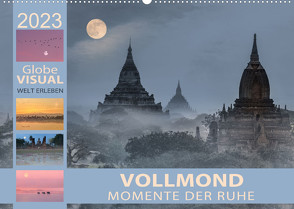 Vollmond – Momente der Ruhe (Wandkalender 2023 DIN A2 quer) von VISUAL,  Globe