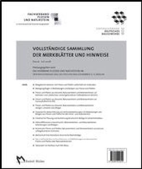 Vollständige Sammlung der Merkblätter und Hinweise