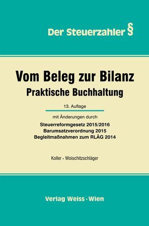 Vom Beleg zur Bilanz von Koller,  Werner, Woischitzschläger,  Hubert